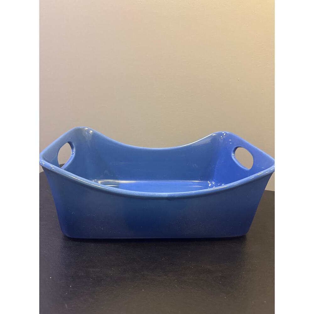 Rachael Ray Two-tone Blue Baking Dish 4 quart